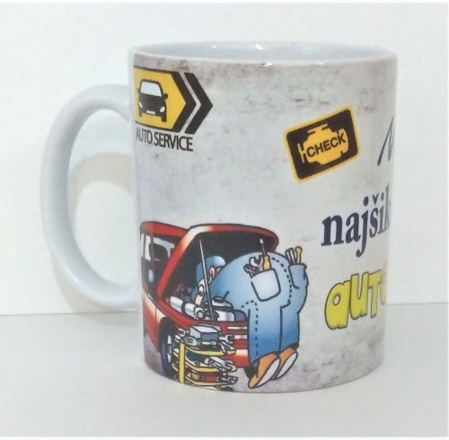 Šálka - Naj,naj, najlepší automechanik
