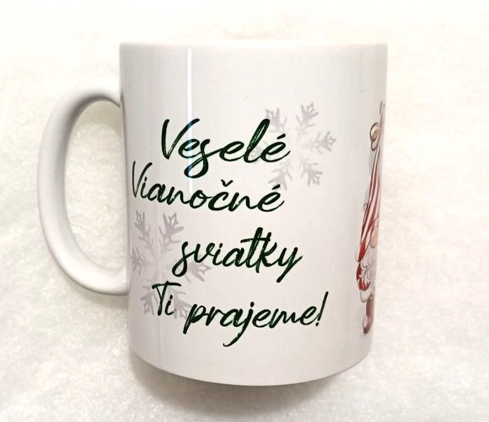 Šálka - Vianočný škriatkovia
