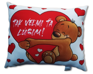 Vankúšik - Tak veľmi Ťa ľúbim!