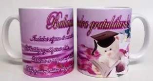 Bögre - Gratulálunk, fehér mackó