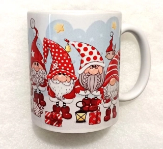 Šálka - Vianočný škriatkovia