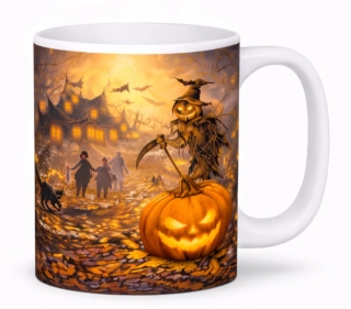 Šálka HALLOWEEN s kosou